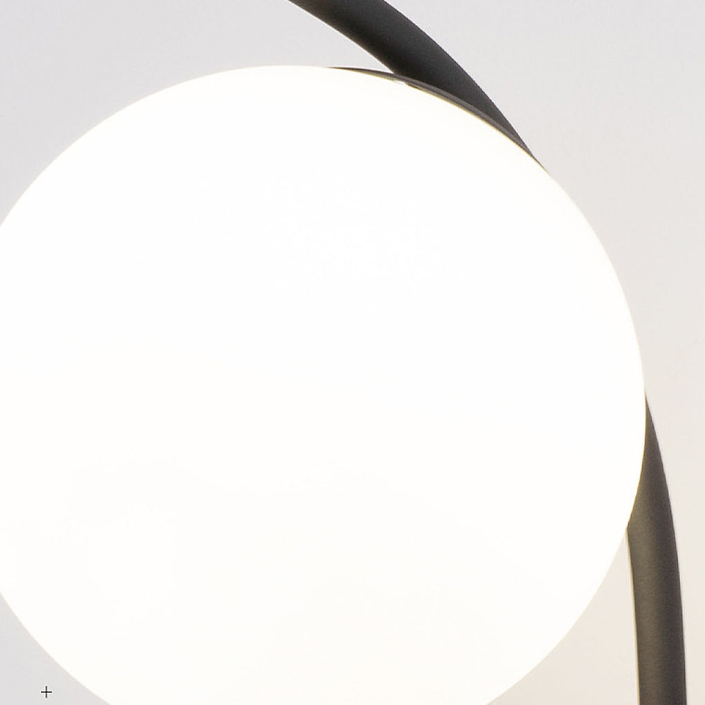 Ergové Glass Ball Wall Sconce LED Plug-In