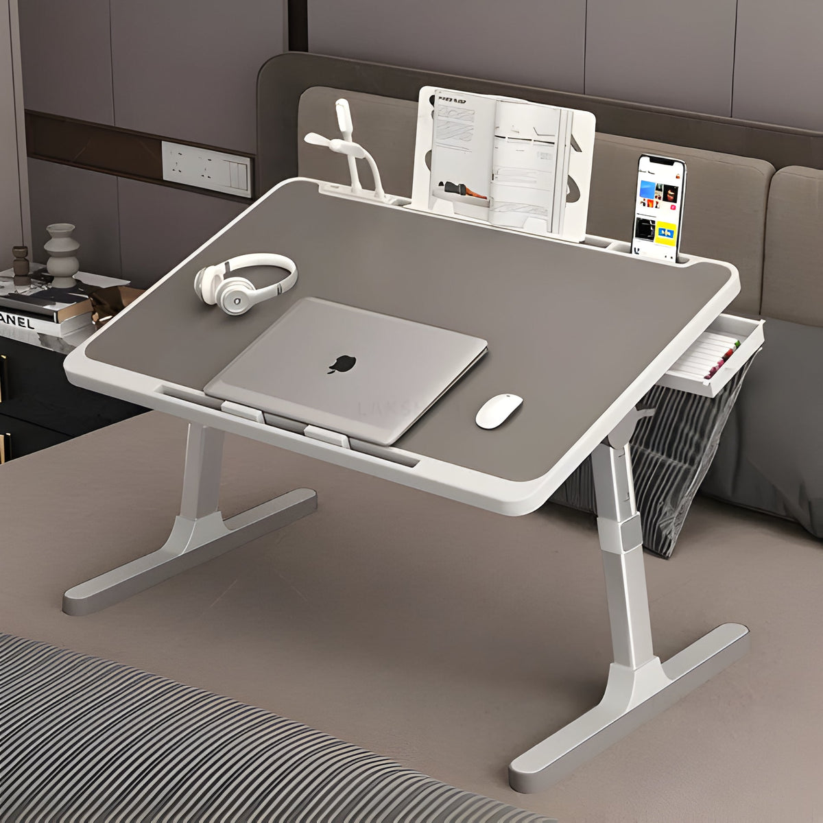 Adjustable Bed Laptop Stand – Ergonomic Desk