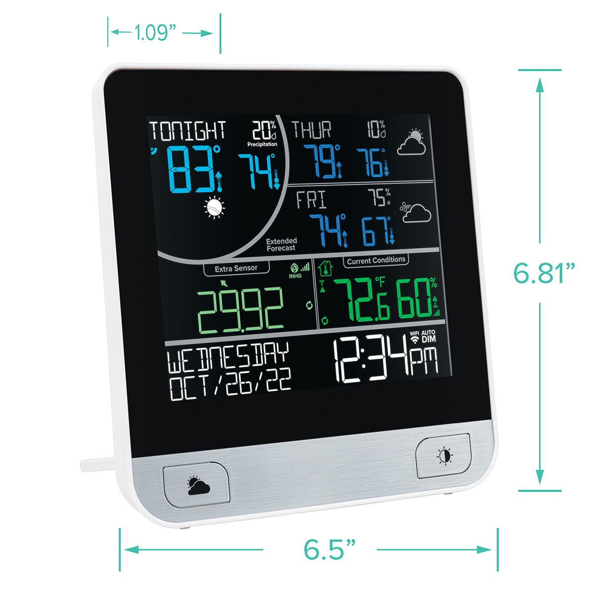 3-Day Digital Weather Forecast Station