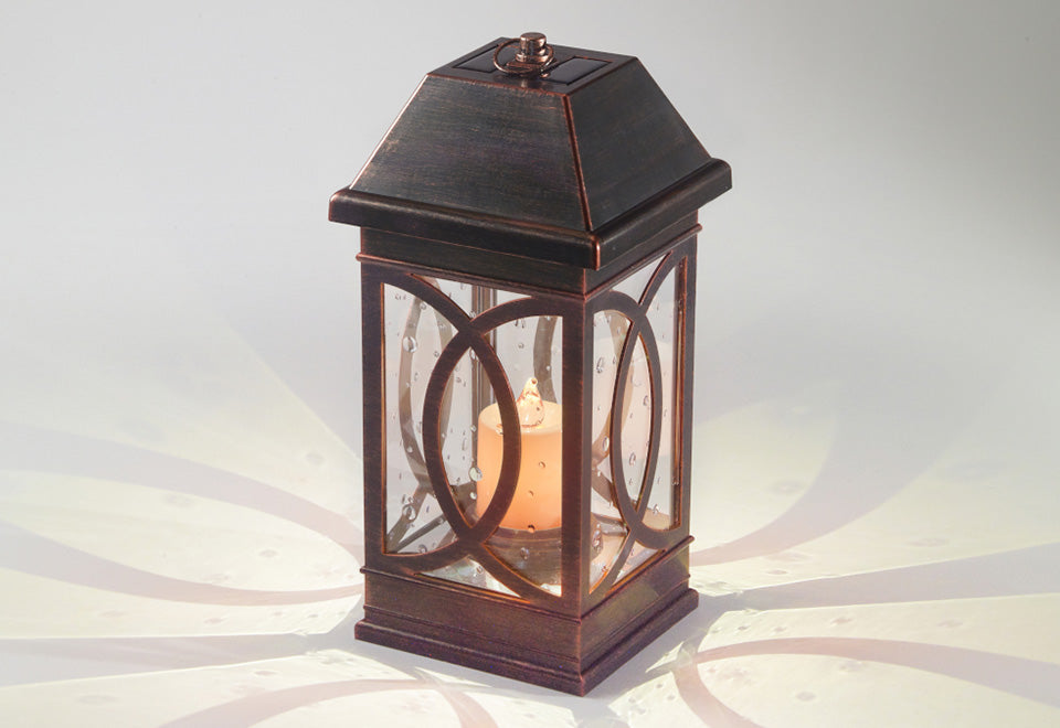 15'' Solar Powered Candle Lantern