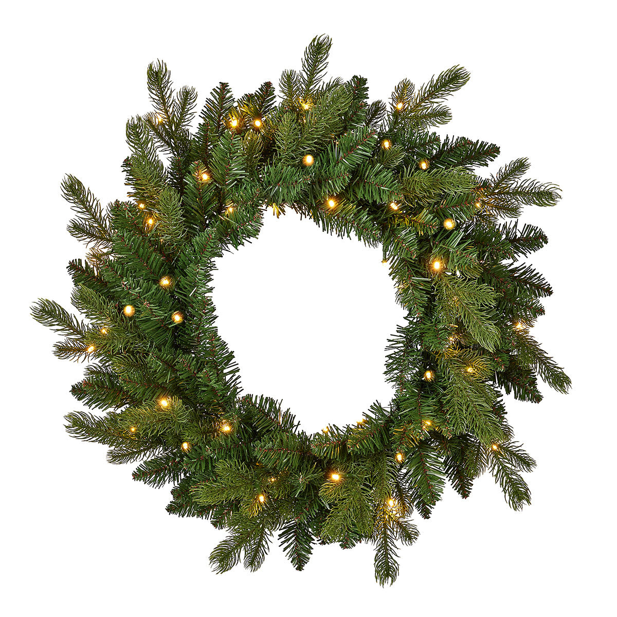 24'' LED Palmetto Pine Garland w/ Remote