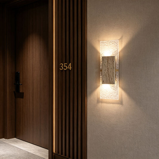 Ergové Up & Down Wall Sconce Natural Stone Beige