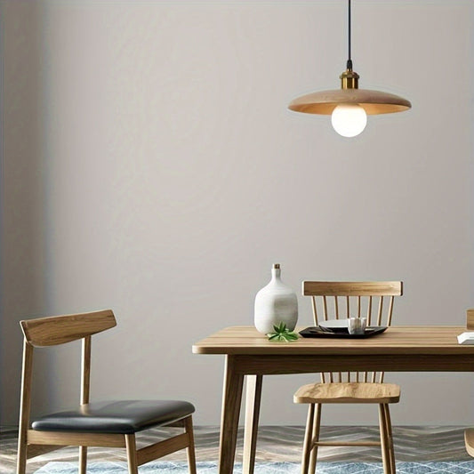Nordic Solid Wood Pendant Light