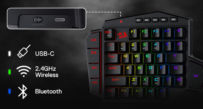 Redragon K585 PRO One-Handed Gaming Keyboard