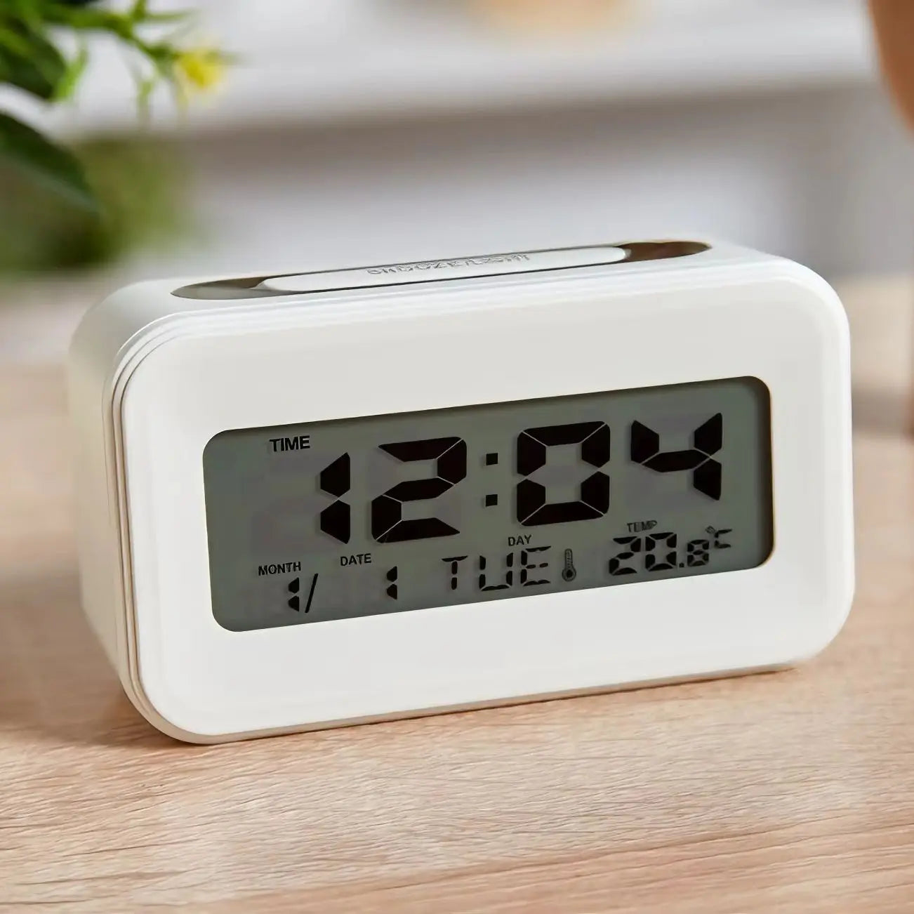 LED Mirror Alarm Clock