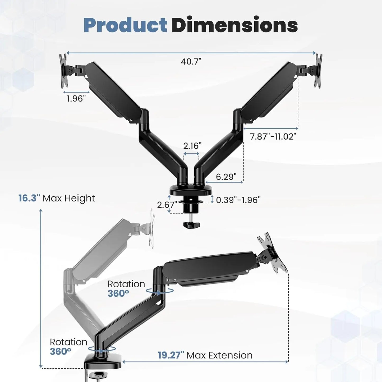 Dual Monitor Mount
