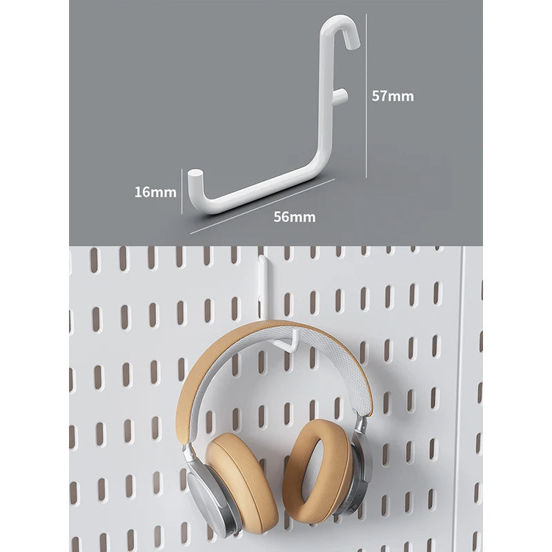 No-Holes Wall Pegboard Organizer