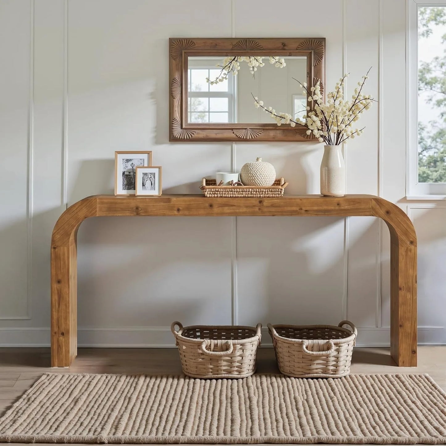 Harlow Waterfall Console Table