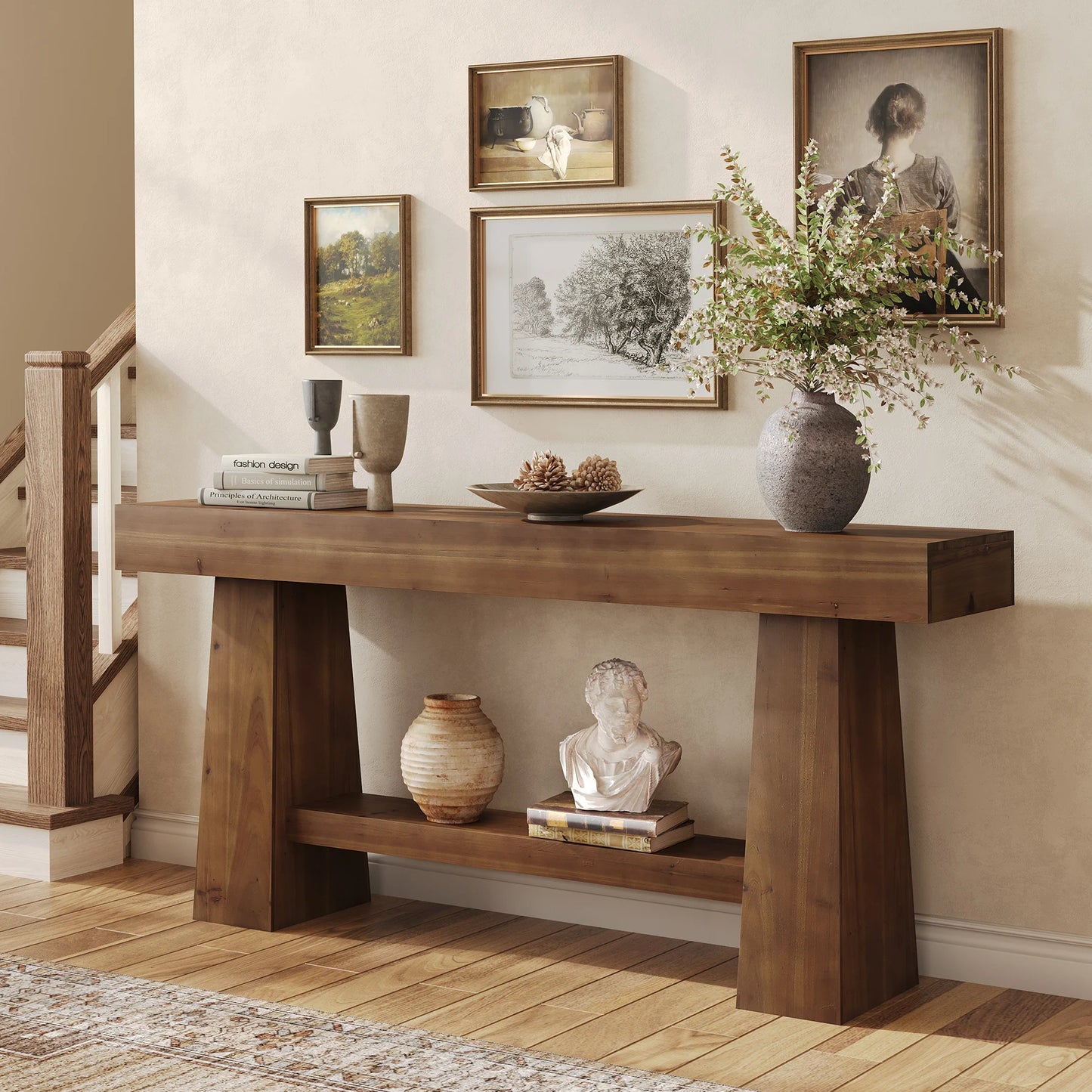 Ashcombe Solid Wood Console Table