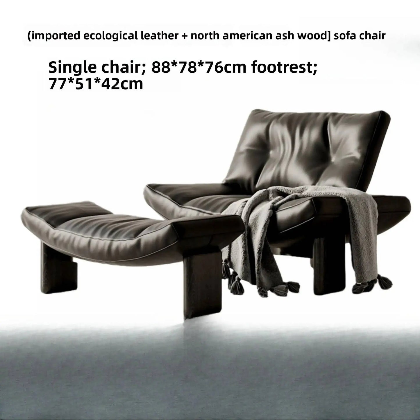 Ergove Italian Leather Leisure Chair