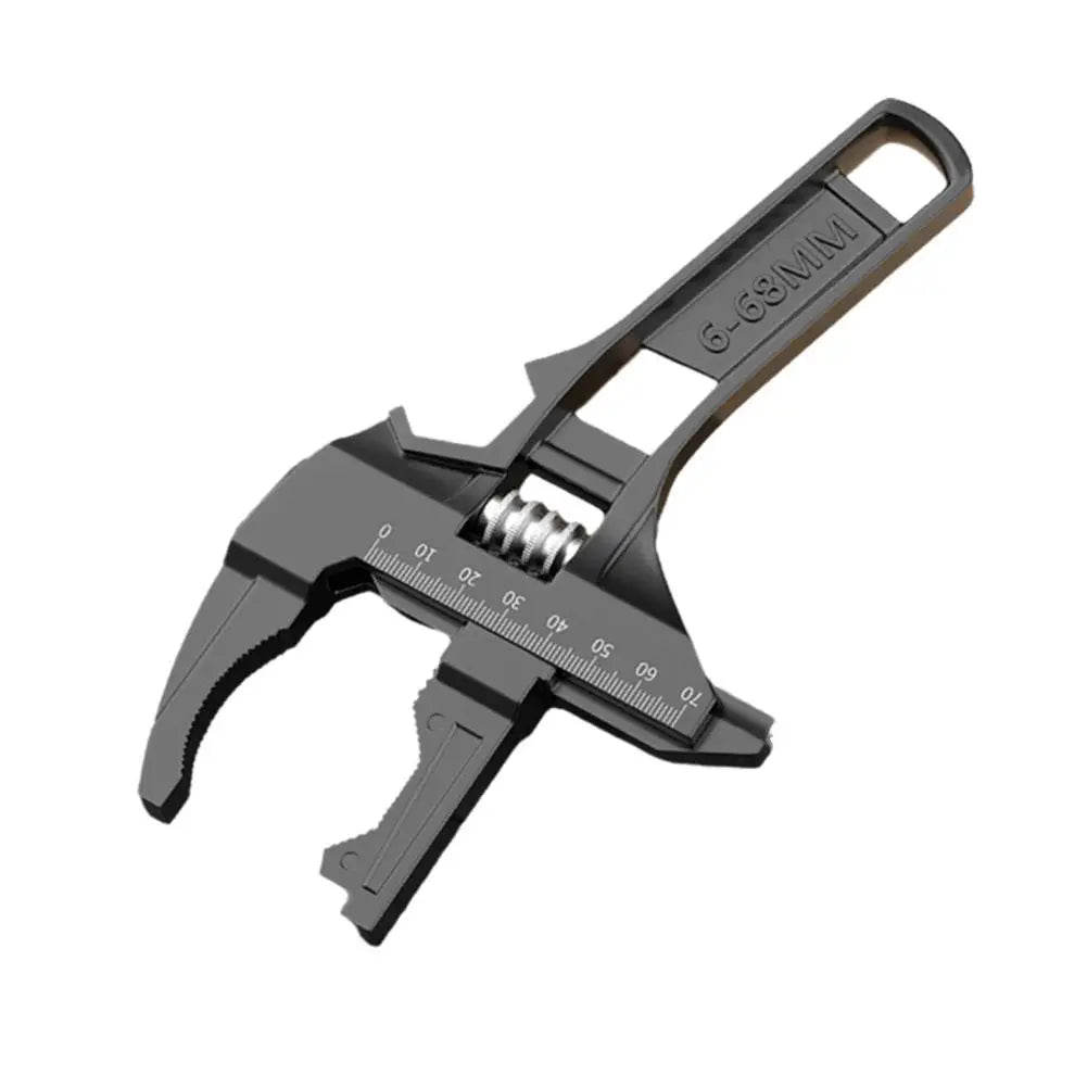 Adjustable Pipe Wrench & Nut Key Set