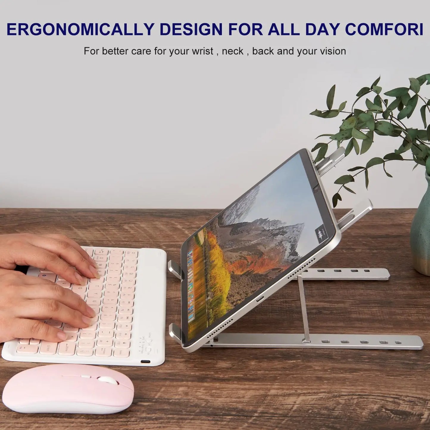 4-Level Foldable Laptop Riser