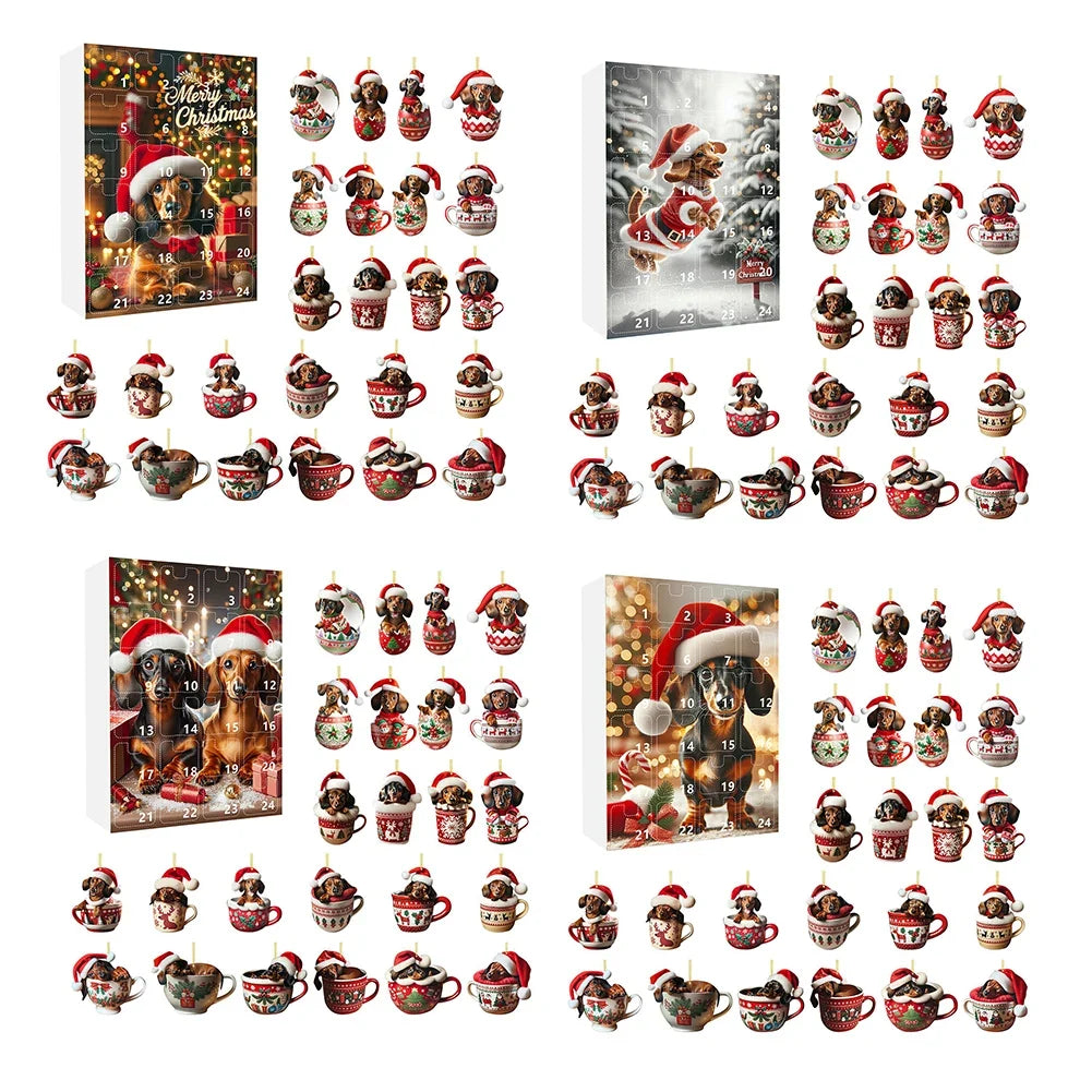 24-Day Dachshund Advent Calendar