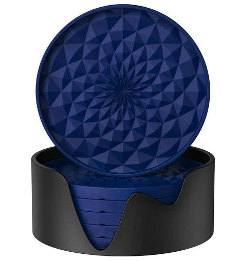 Silicone Round Coaster Set