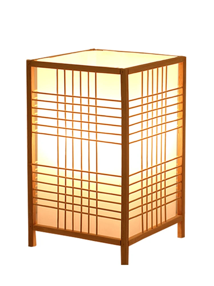 Ergové Bamboo Weave Desk Lamp