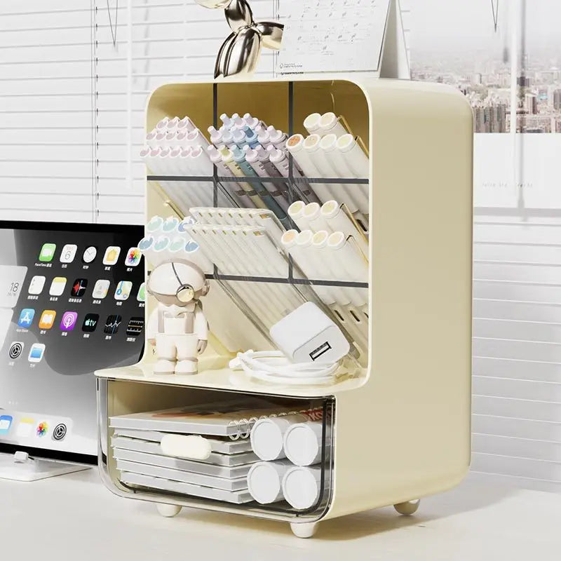 Multi-Layer Desk Organizer with Pencil Holder