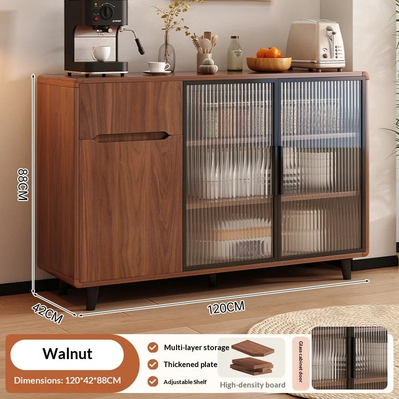 Havenport Solid Wood Sideboard Cabinet