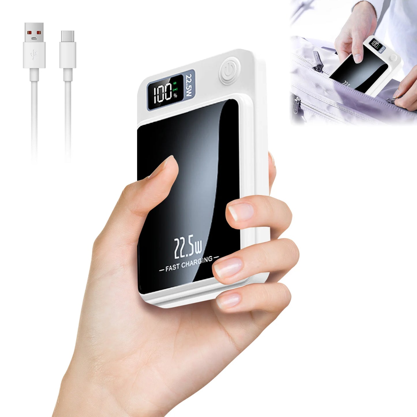DualMag 10K 2-in-1 Power Bank