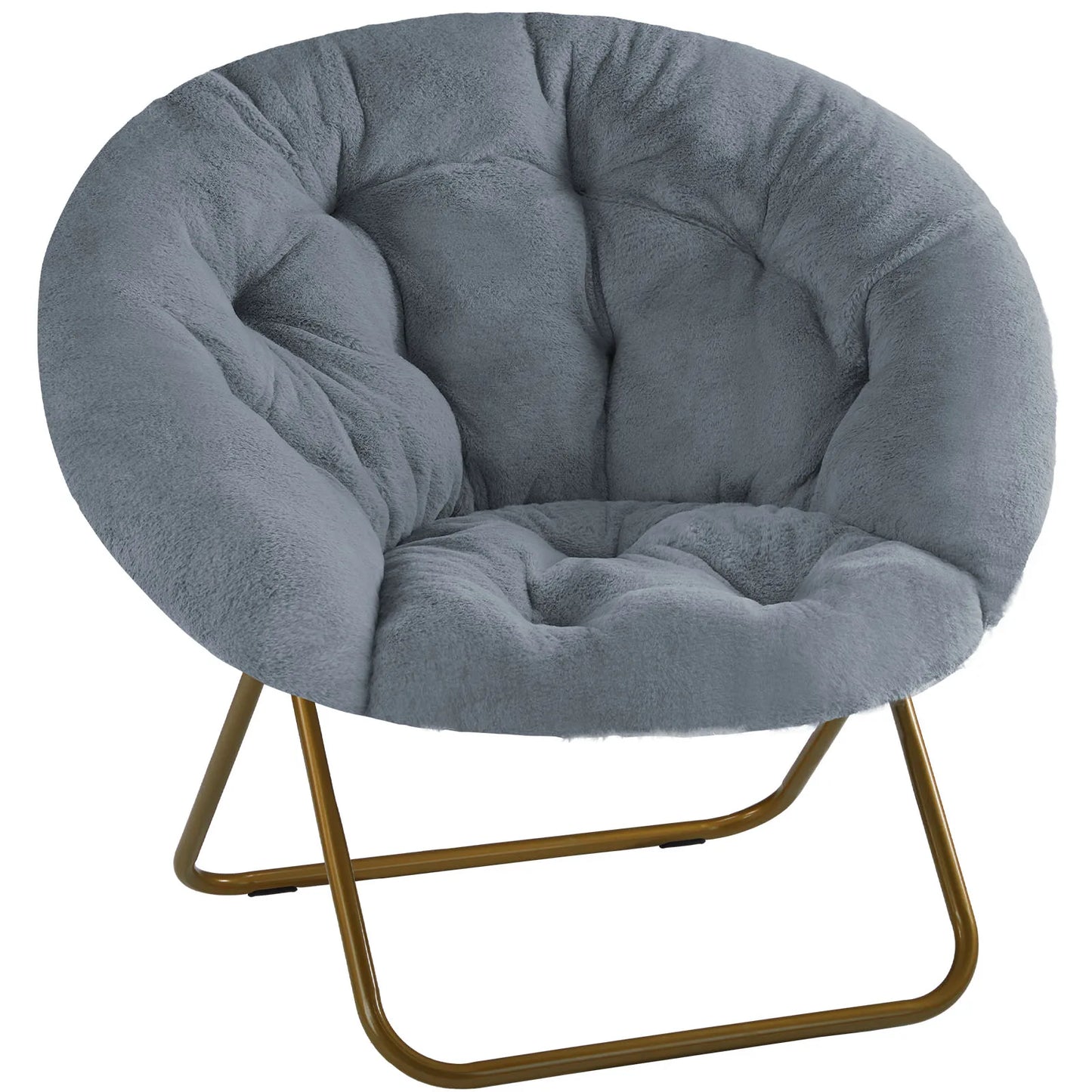 Alpine Faux Fur Saucer Chair