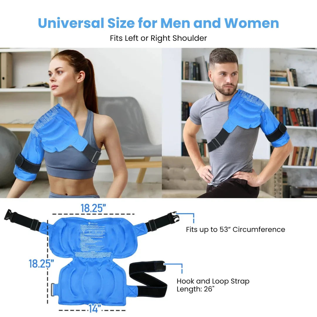 Shoulder Ice Pack Support Brace