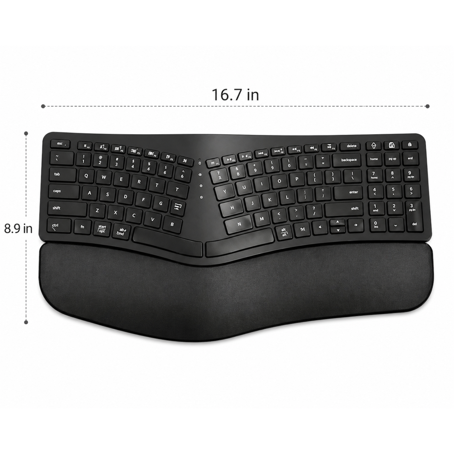 ErgoBoard - Sleek Ergonomic Desk Keyboard