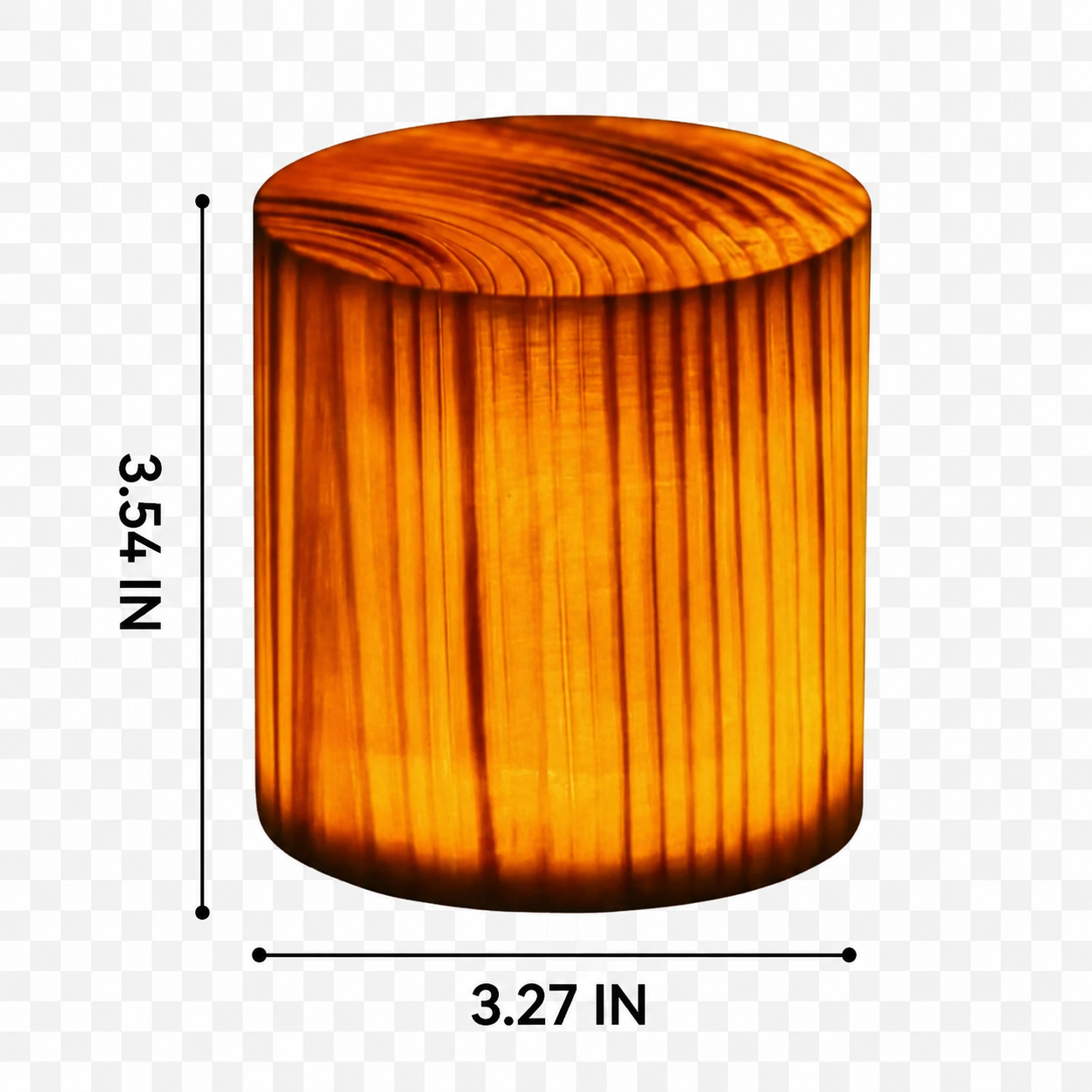 Touch Control Wooden Minimalist Table Lamp