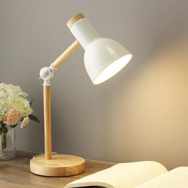 Nordic Wood LED Desk Lamp