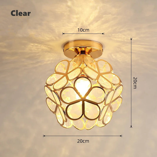 Nordic Petal Flower Ceiling Lamp