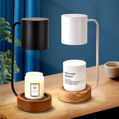 Japanese Minimalist Wood Table Lamp
