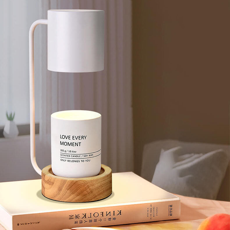 Japanese Minimalist Wood Table Lamp