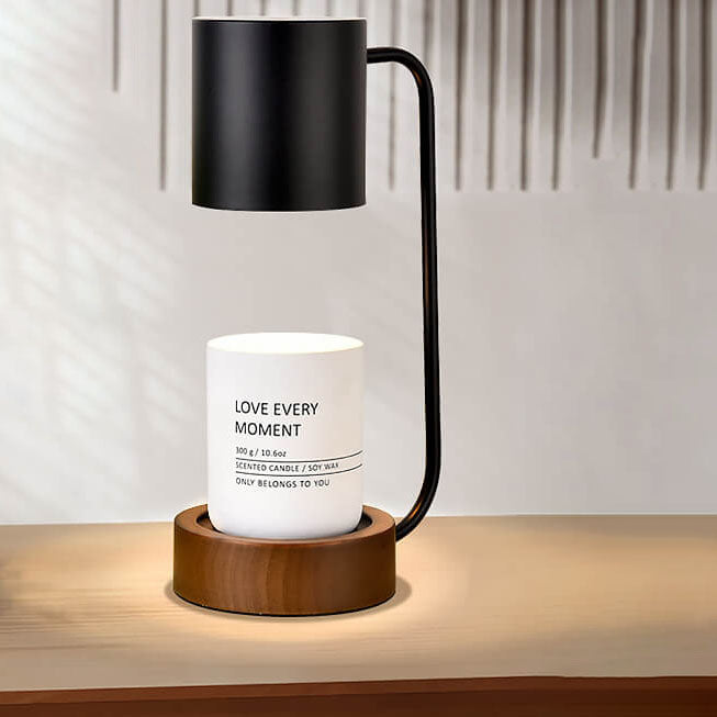 Japanese Minimalist Wood Table Lamp