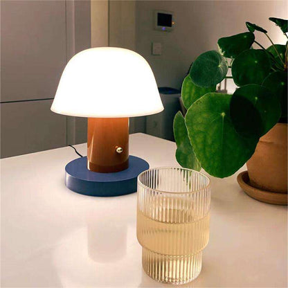 Rechargeable Mushroom LED Table Lamp