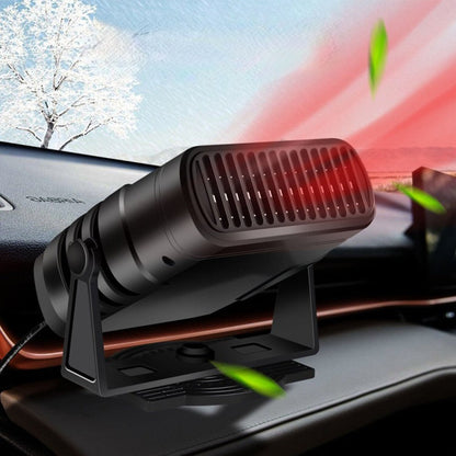 12V Car Heater & Cooling Fan, 360° Aim
