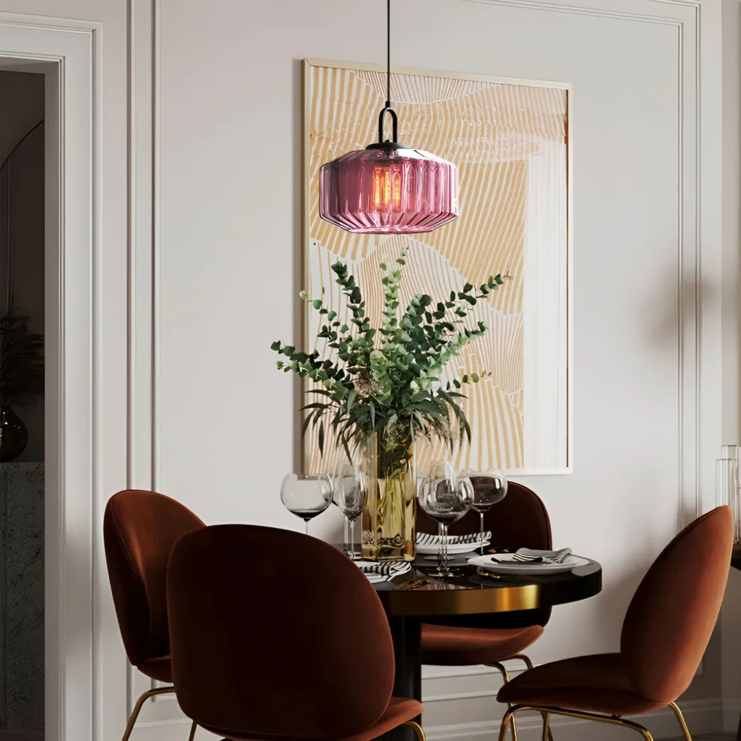 Mireta Retro Tinted Glass Pendant