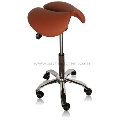 Saddle Style Split Seat Ergonomic Chair