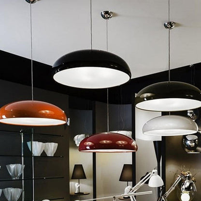Lira Sculptural Metal Pendant Light