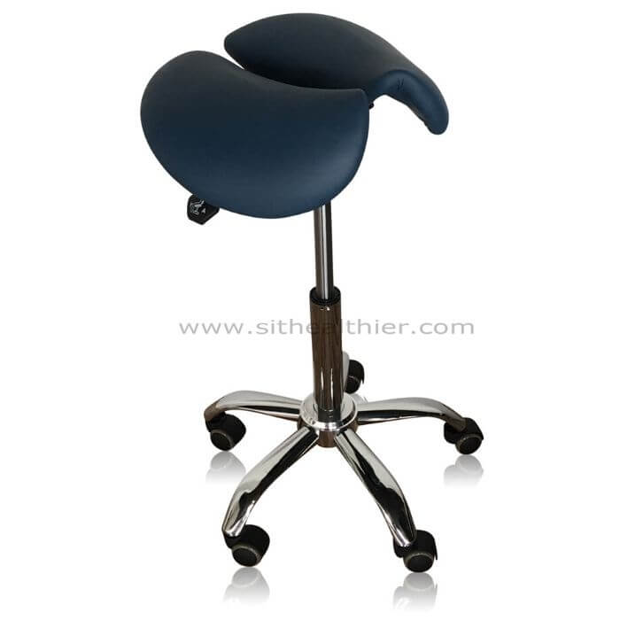 Saddle Style Split Seat Ergonomic Chair