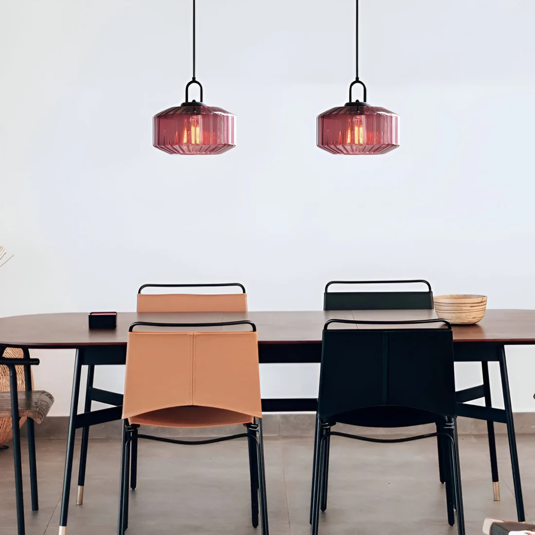 Mireta Retro Tinted Glass Pendant