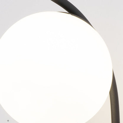 Ergové Glass Ball Wall Sconce LED Plug-In