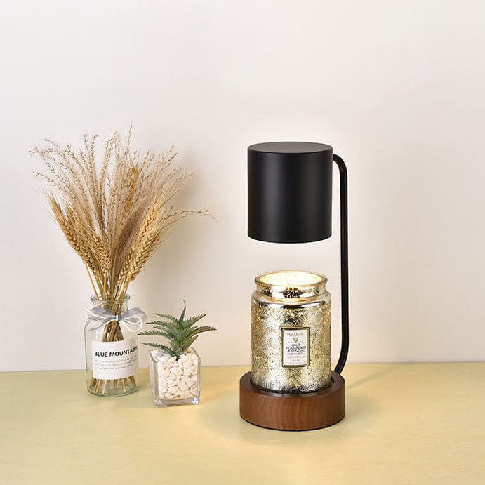 Japanese Minimalist Wood Table Lamp