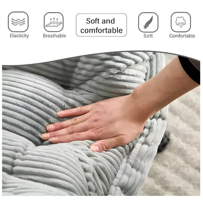 Lazy Chair with Ottoman Folding Lounge
