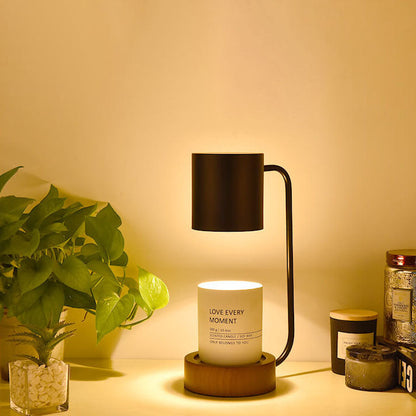 Japanese Minimalist Wood Table Lamp