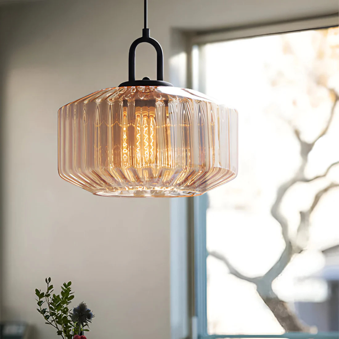 Mireta Retro Tinted Glass Pendant