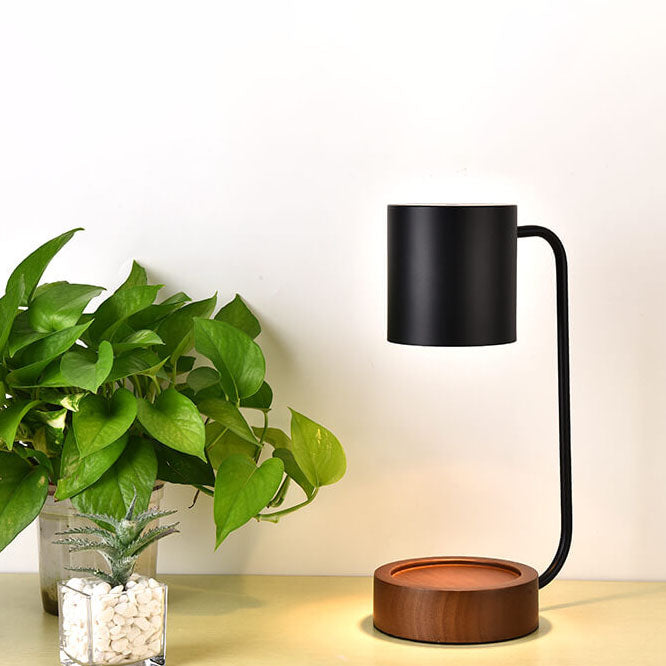Japanese Minimalist Wood Table Lamp