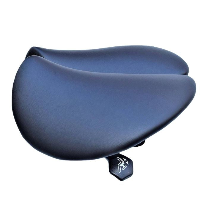 HeavyDuty Split Seat Saddle Stool - 500lbs
