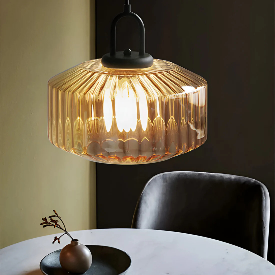 Mireta Retro Tinted Glass Pendant