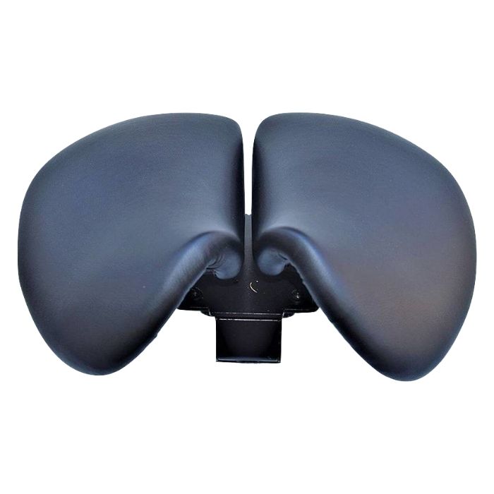 HeavyDuty Split Seat Saddle Stool - 500lbs