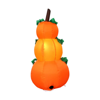 3.94ft LED Pumpkin Stack Inflatable