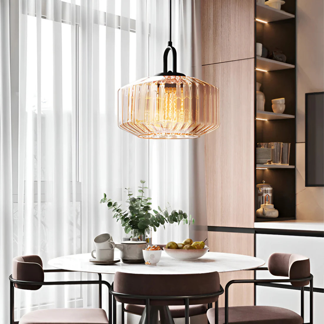 Mireta Retro Tinted Glass Pendant