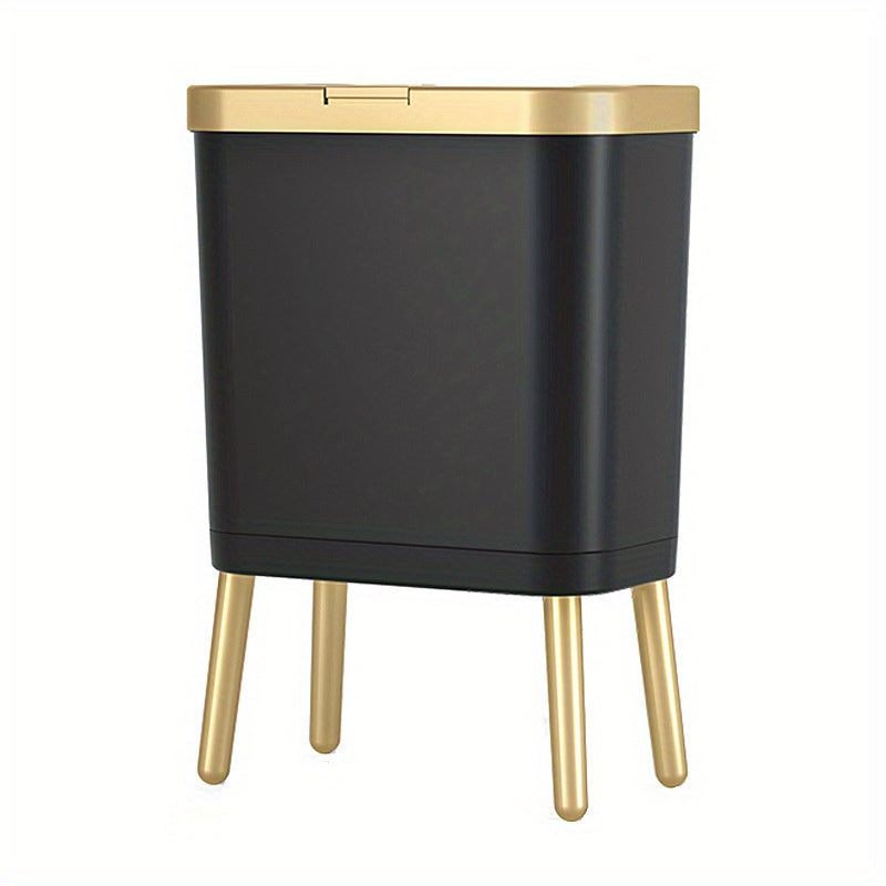 15L Odour-Sealing Trash Can, Elevated Legs